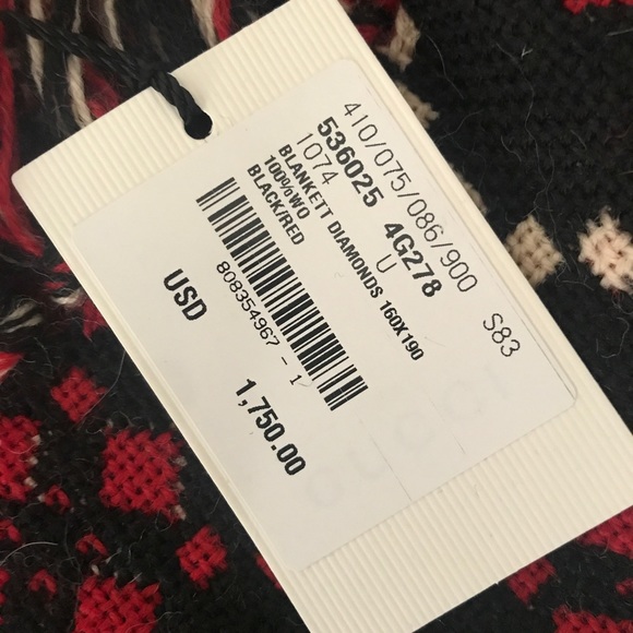 GUCCI throw blanket - Picture 4 of 7